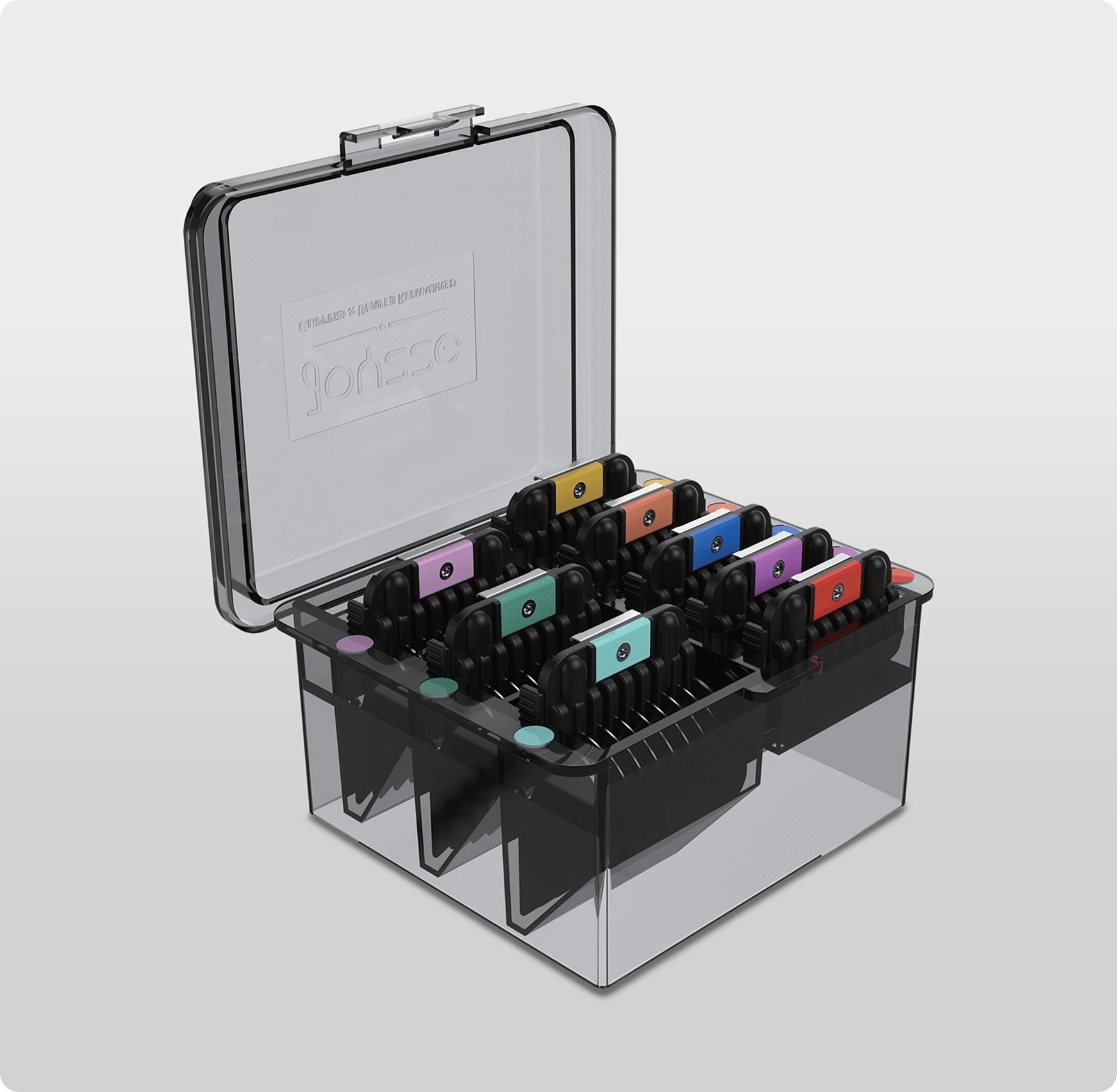 A5 Clipper Comb Set – 8 Piece Stainless Steel – Joyzze