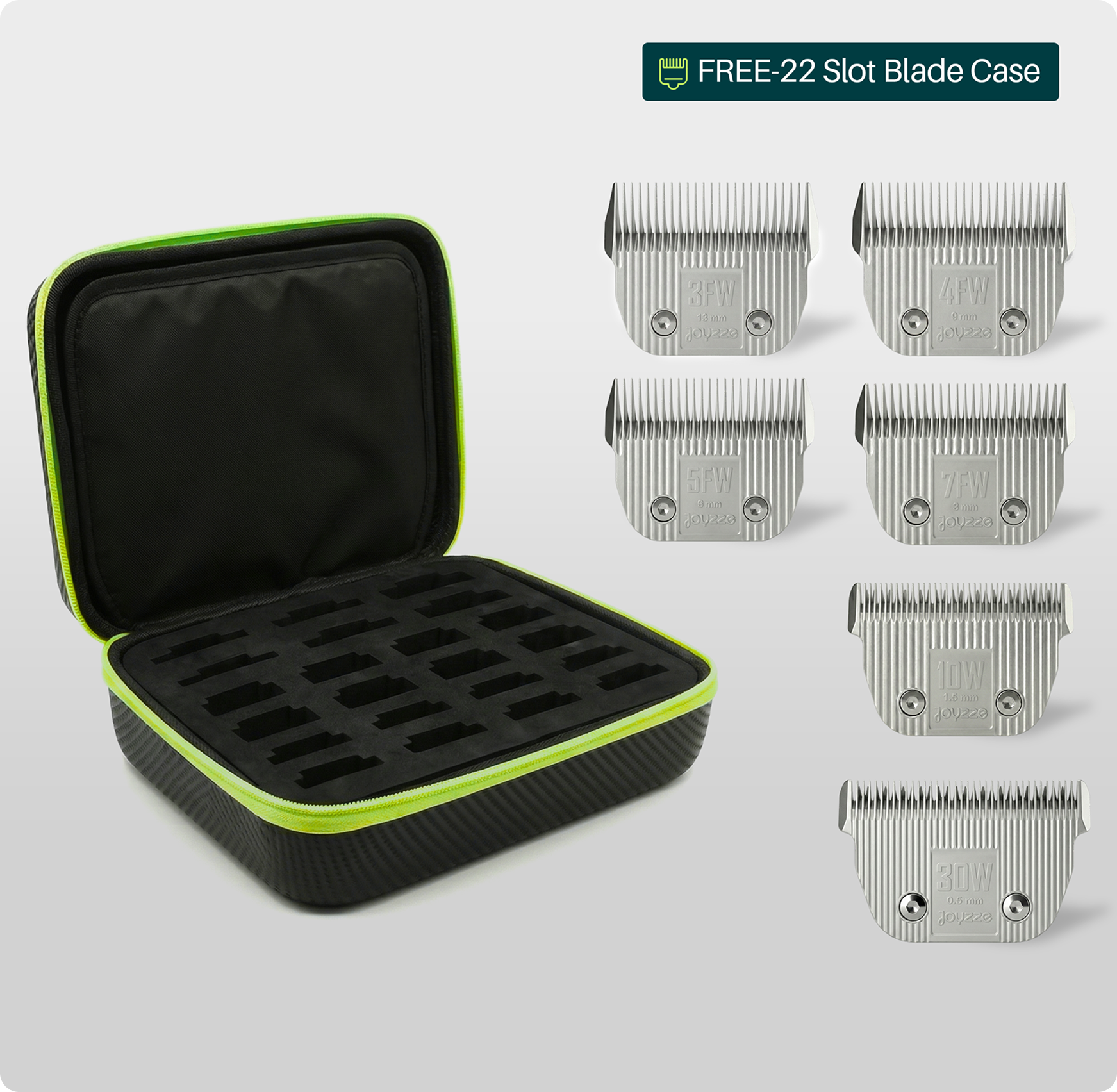 Wide Blades Set | 6-Piece