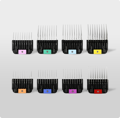 8 Piece Metal Comb Set | A-Series & D-Series