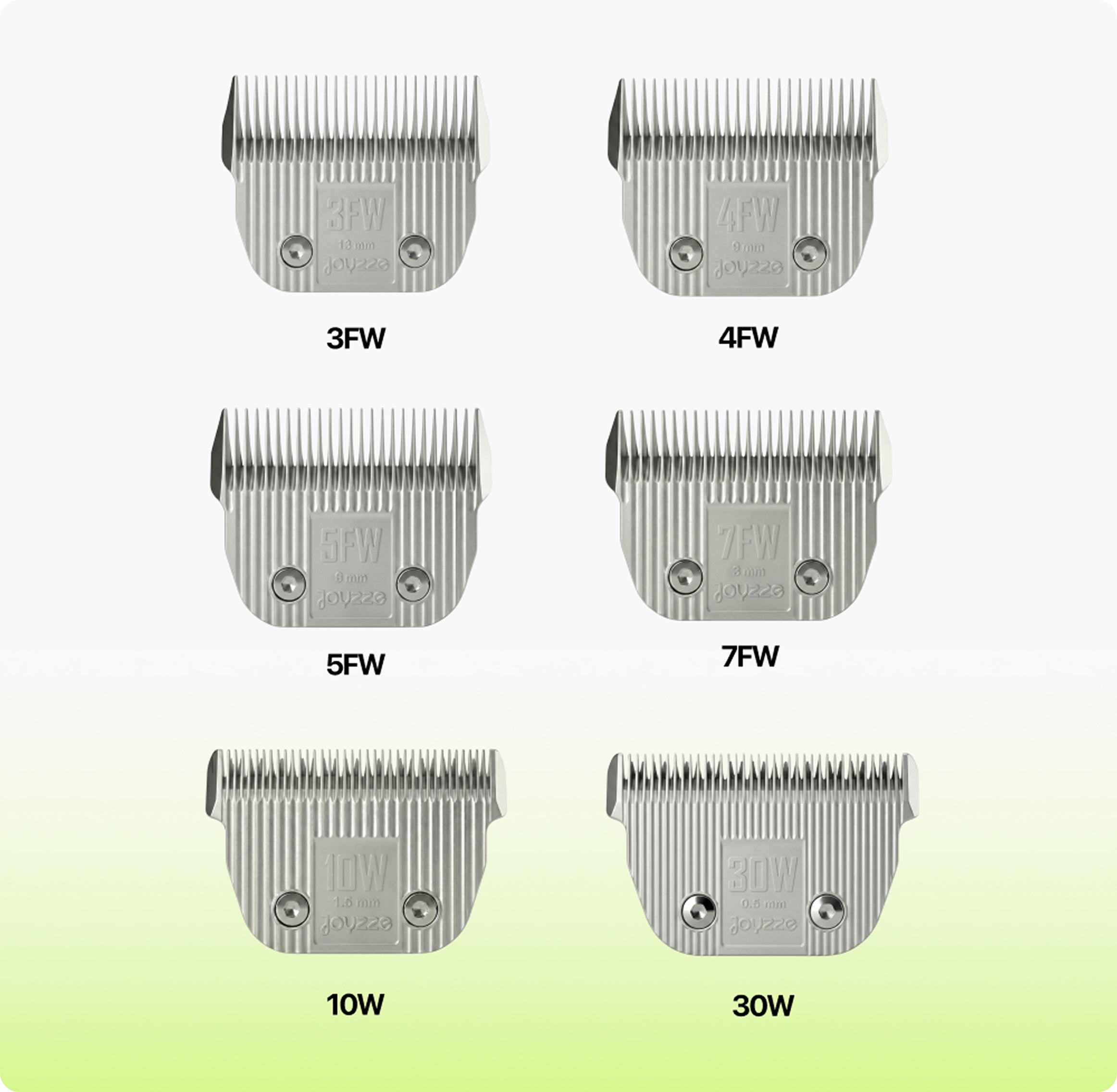 Joyzze™ A-Series Blades | Wide