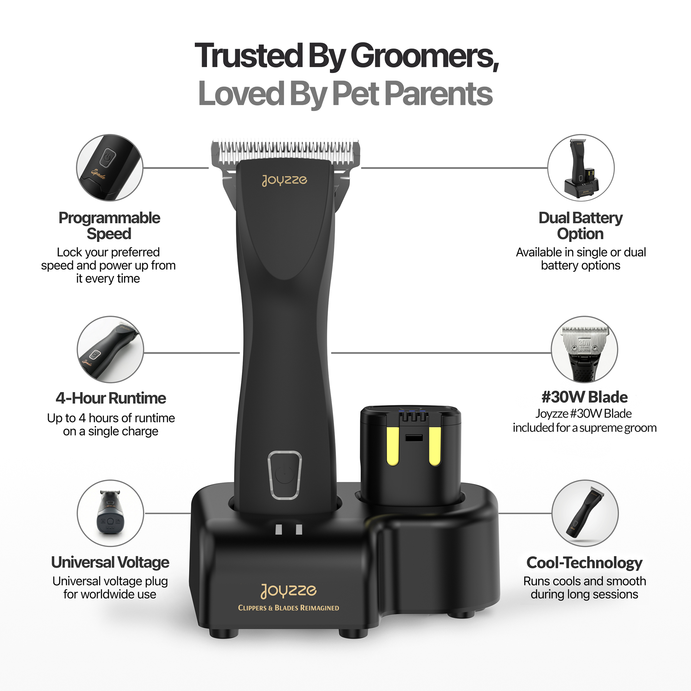 Joyzze Spade professional clipper